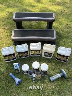 Jacuzzi Hot Tub J495, 10 person Spa, Cover, Cover lifter, steps & misc chemicals