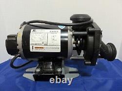 Jacuzzi Jetted Tub Pump 9249000, 1795 Emerson Motor w Air Switch Corded 115 VAC