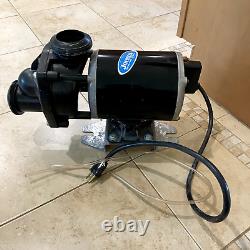 Jacuzzi Jetted Tub Pump 9249000, 1795 Emerson Motor w Air Switch Corded 115 VAC