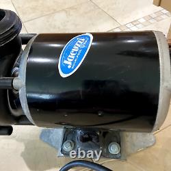 Jacuzzi Jetted Tub Pump 9249000, 1795 Emerson Motor w Air Switch Corded 115 VAC