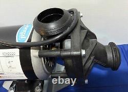 Jacuzzi Jetted Tub Pump 9249000, 1795 Emerson Motor w Air Switch Corded 115 VAC