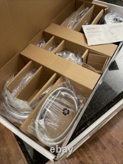 Jacuzzi NW50827 Freestanding Tub Filler with Metal Hand Shower NOB N TX