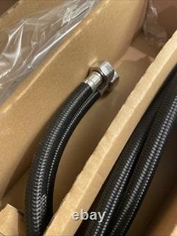 Jacuzzi NW50827 Freestanding Tub Filler with Metal Hand Shower NOB N TX
