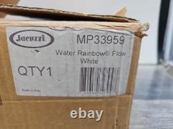 Jacuzzi Water Rainbow Flow Bathtub Faucet (MP33959) 2 Handles White B6