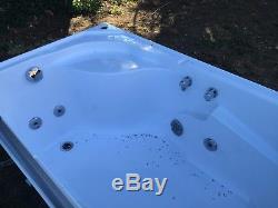 Jacuzzi type bath with shower