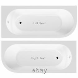 Jersey J Shaped Right Left Hand Bath, Bath Panel 6-8-11 Jet Whirlpool Jacuuzi