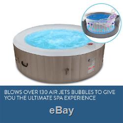 Jetstream Inflatable Spa Massage Portable Jacuzzi Hot Tub Outdoor Pool Bath 5