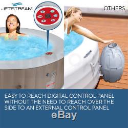 Jetstream-Inflatable Spa Massage Portable Jacuzzi Hot Tub Outdoor Pool-Bath Swim