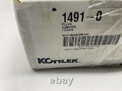 KOHLER K-1491-0 Premium Bath/Whirlpool Pillow, Removable, Old New Stock Open Box