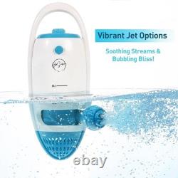 KokoSelene Portable Bath Spa with Hydro Jets for Tub, Bathtub Jacuzzi Creates So