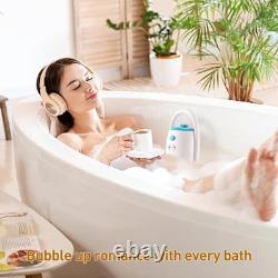 KokoSelene Portable Bath Spa with Hydro Jets for Tub, Bathtub Jacuzzi Creates So
