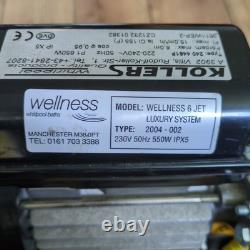 Kollers Whirlpool Bath Water Pump 2404461P Wellness 6 Jet Guaranteed Working
