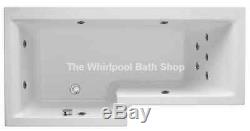 L Shape Whirlpool Shower Bath Free Chromotherapy Light Baths Jacuzzi Spa
