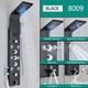 LED Hydromassage Shower Panel Column Stainless Steel Waterfall Shower Head