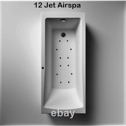 LINTON Bath 12 Jet 4 speed Airspa Single end 1700 x 750 bath