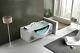LUXURY HYDRO MASSAGE BATHTUB inc withjets, headrest, taps & shower head / JACUZZI