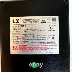 LX WP500-II Pump Hot Tub Spa Dual 2 Speed 5HP Jacuzzi Pump