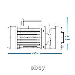 LX WP500-II Pump Hot Tub Spa Dual 2 Speed 5HP Jacuzzi Pump