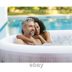 Lay-Z-Spa Cancun Airjet Grey 2-4 Person Luxury Hot Tub Inflatable Jacuzzi Spa