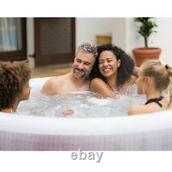 Lay-Z-Spa Cancun Airjet Grey 2-4 Person Luxury Hot Tub Inflatable Jacuzzi Spa