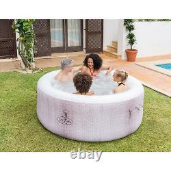 Lay-Z-Spa Cancun Airjet Grey 2-4 Person Luxury Hot Tub Inflatable Jacuzzi Spa