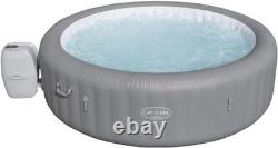 Lay Z Spa Grenada 190 Inflatable Hot Tub Jacuzzi Freeze Shield WiFi Pump 6-8 PPL