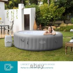 Lay Z Spa Grenada 190 Inflatable Hot Tub Jacuzzi Freeze Shield WiFi Pump 6-8 PPL