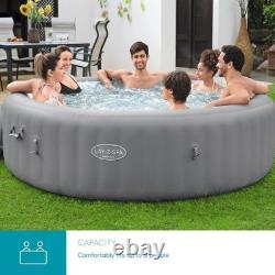 Lay Z Spa Grenada 190 Inflatable Hot Tub Jacuzzi Freeze Shield WiFi Pump 6-8 PPL