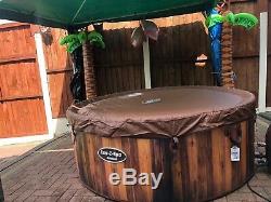 Lay Z Spa Helsinki, Lazy Inflatable Hot Tub Jacuzzi, 7 Person