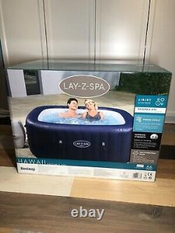 Lay-Z-Spa Lazy Spa Hawaii AirJet Spa Hot Tub- 4-6 People BRAND NEW-WARRANTY