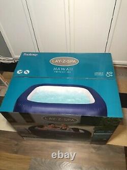 Lay-Z-Spa Lazy Spa Hawaii AirJet Spa Hot Tub- 4-6 People BRAND NEW-WARRANTY