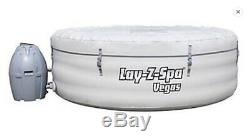 Lay Z Spa Lazy Spa Vegas Airjet 4-6 Person Inflatable Hot Tub Lazy Jacuzzi