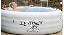 Lay Z Spa Lazy Spa Vegas Airjet 4-6 Person Inflatable Hot Tub Lazy Jacuzzi