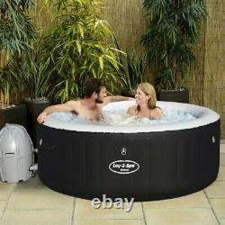 Lay-Z-Spa Miami Hot Tub Jacuzzi 4 Person Brand New Boxed FAST FREE DELIVERY