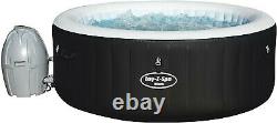 Lay-Z-Spa Miami Hot Tub Jacuzzi 4 Person Brand New Boxed FAST FREE DELIVERY