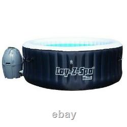 Lay-Z-Spa Miami Hot Tub Jacuzzi 4 Person Brand New Boxed FAST FREE DELIVERY