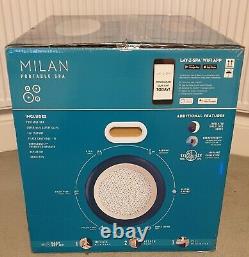 Lay-Z-Spa Milan Jacuzzi 6 Adults 2021 MODEL HOT TUB WIFI FAST DELIVERY