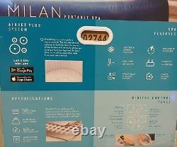 Lay-Z-Spa Milan Jacuzzi 6 Adults 2021 MODEL HOT TUB WIFI FAST DELIVERY