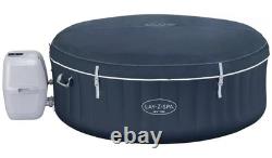 Lay-Z-Spa New York 4 Person AirJet Hot Tub Inflatable Outdoor Spa Jacuzzi
