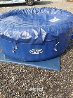 Lay-Z Spa New York Inflatable Airjet Hot Tub Jacuzzi vgc