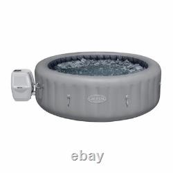 Lay Z Spa Santa Monica 7 Person Hot Tub 180 Jet Inflatable Outdoor Jacuzzi Home