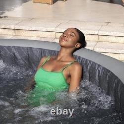 Lay Z Spa Santa Monica 7 Person Hot Tub 180 Jet Inflatable Outdoor Jacuzzi Home