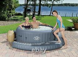 Lay-Z Spa Spa Hot Tub Inflatable Surround Round Jacuzzi Accessories Outdoor Grey