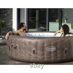 Lay-Z-Spa St Moritz 180 Massage Airjet Inflatable 5-7 Person Spa Hot Tub Jacuzzi