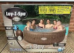 Lay-Z Spa St Moritz Airjet 6-7 Person Inflatable Hot Tub Jacuzzi Lazy Large