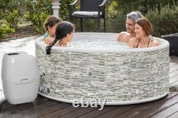 Lay Z Spa Vancouver Airjet Plus Inflatable Portable Jacuzzi Hot Tub