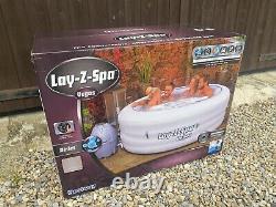Lay Z Spa Vegas, 4-6 Person Inflatable Jacuzzi Hot Tub Brand New And Unopened