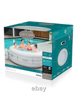 Lay Z Spa Vegas 6 Person Hot Tub Jacuzzi Power Jet