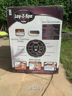 Lay-Z Spa Vegas Airjet 4-6 Person Inflatable Hot Tub Jacuzzi Lazy