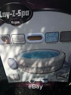 Lay-Z-Spa Vegas Inflatable Hot Tub Jacuzzi 4-6 Person New In Box